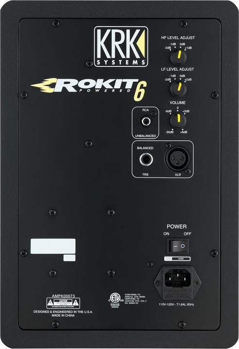 Produktbild KRK Rokit 6 G3 (Aktiv, 1 Stk., 1x 73 W)