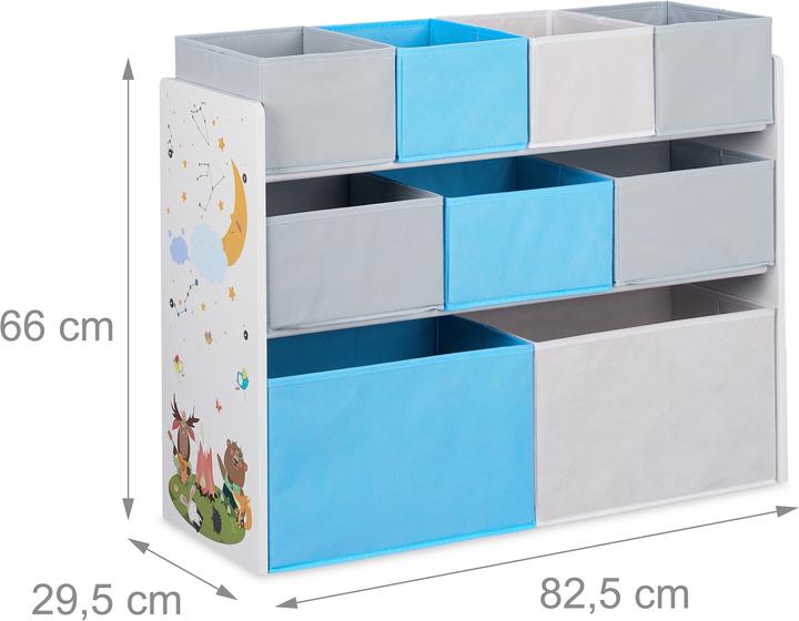Image du produit Relaxdays Etagère enfant