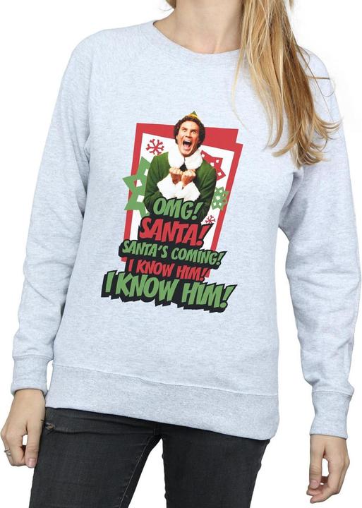 Immagine prodotto Elf OMG Santa Felpa Donna (M)