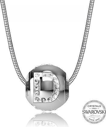 Levien Steel necklace letter D CLET-D (L)