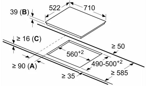 Produktbild Bosch Hausgeräte PKD731FP8E