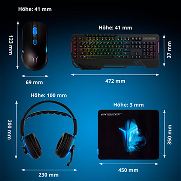 Produktbild Medion Gaming Bundle Erazer P81016 (CH, Kabelgebunden)