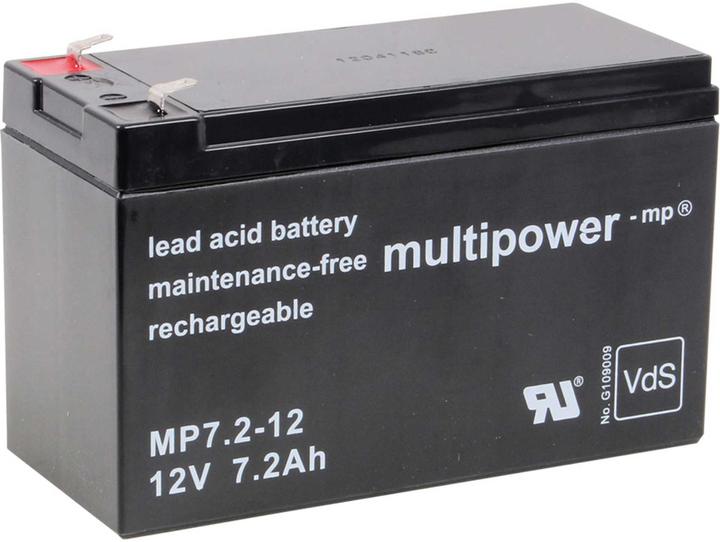 Multipower MP7.2-12 UPS battery (12 V, 7200 mAh)