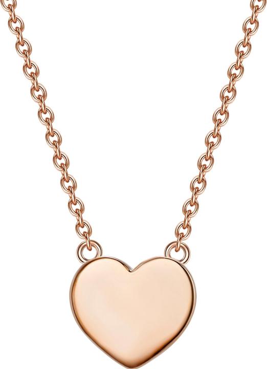 Produktbild Glanzstücke München Damen Herz Sterling Silber roségold 40,0 cm Basiskette + 5,0 cm Verlängerung - 8968 (Sterling Silber, 40 - 45 cm)