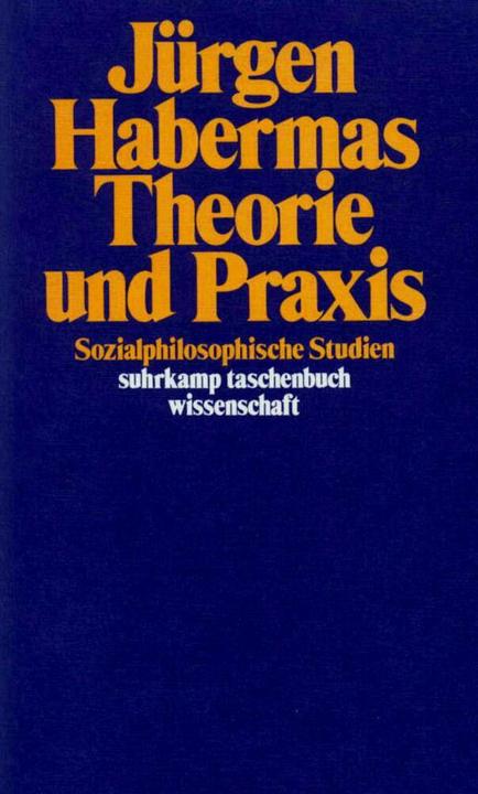 Produktbild Theorie und Praxis. Sozialphilosophische Studien. (Jürgen Habermas, 2000)