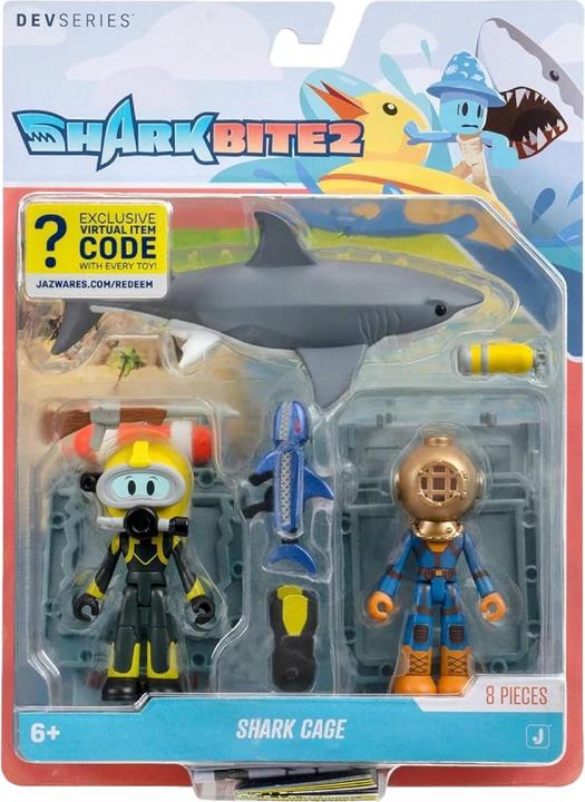Produktbild Jazwares DEVSeries - Game Pack - Shark Bite 2: Shark Cage