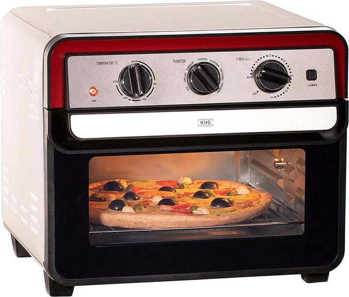 KHG Mini-Backofen Retro MBO-22CS