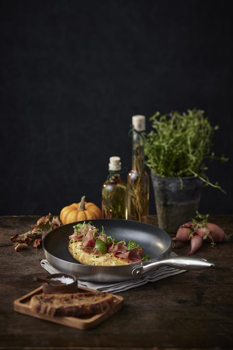Produktbild Scanpan 24 cm Pfanne mit Banderole - CTX (24 cm, Bratpfanne, Edelstahl)