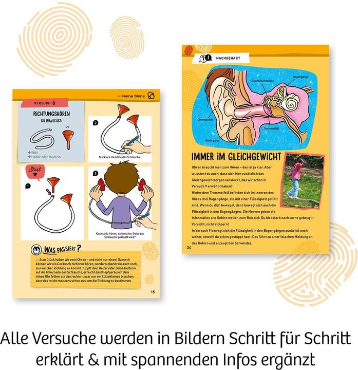 Produktbild Kosmos Mein erster Experimentierkasten- Körper & Sinne