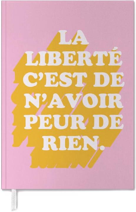 Produktbild Juniqe La liberté - Typografie & Symbole (A5, Englisch)