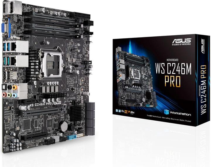 Produktbild ASUS C246M PRO (LGA 1151, Intel C246, mATX)
