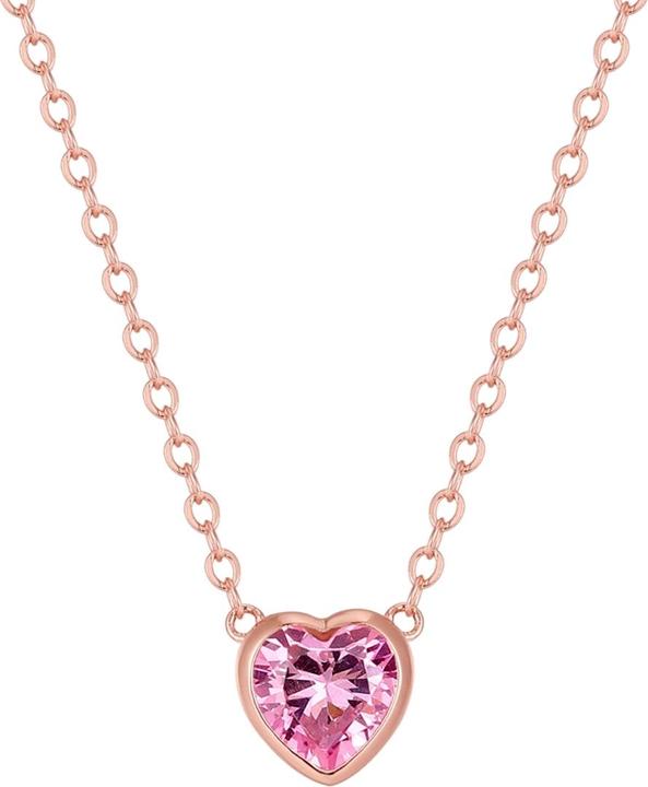 Trilani Damen Kette Herz Sterling Silber - 36080 (Sterling Silber, 40 - 45 cm)