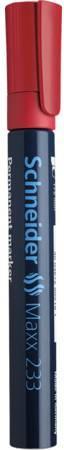 Produktbild Schneider Permanentmarker Maxx 233 Strichstärke: 1-5 mm Schreibfarbe: rot (Rot, 5 mm, 1 x)