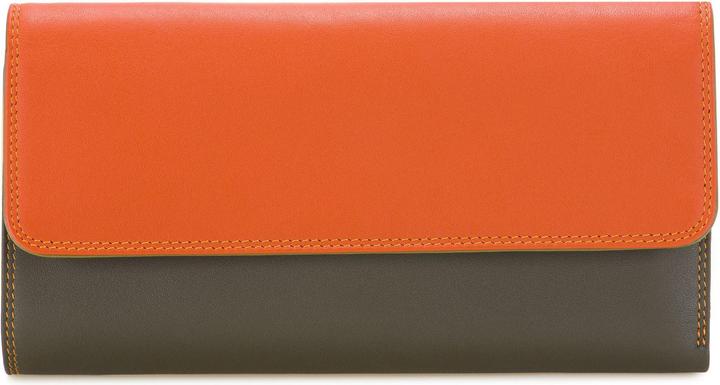 Mywalit Tri-fold Zip Wallet Geldbörse Leder 17 cm