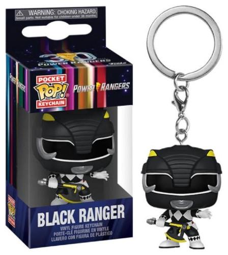 Immagine prodotto Funko Power Rangers 30th présentoir porte-clés Pocket POP! Vinyl Black Ranger 4 cm (1)