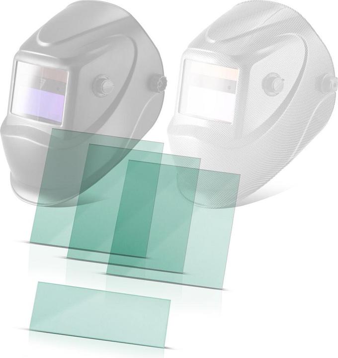 Actual product image Stahlwerk Set of 4 welding helmet replacement lenses ST 450 R RC (Hearing protection replacement pads)