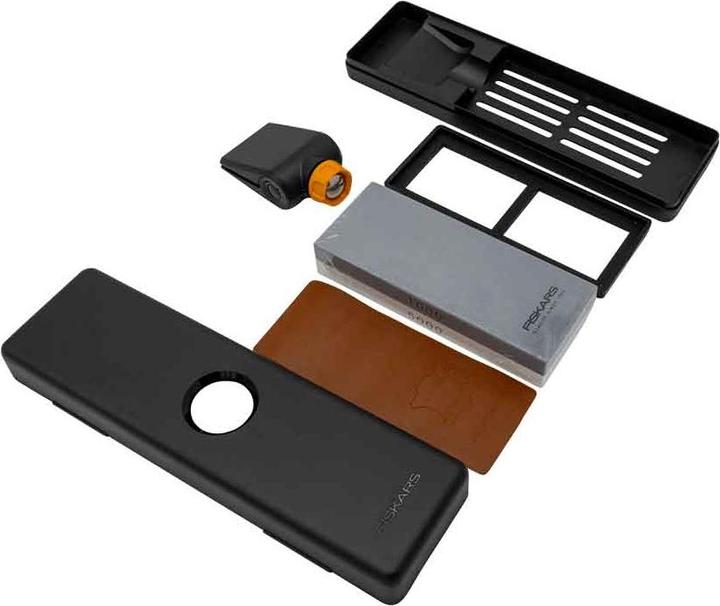 Produktbild Fiskars Wetzstein Premium-Set zum Schärfen von Messern