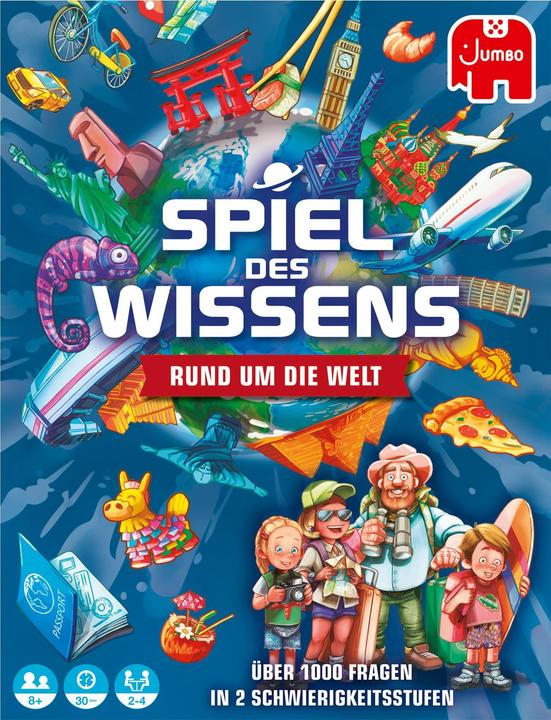 Actual product image Jumbo Game of Knowledge - Around the World (German)