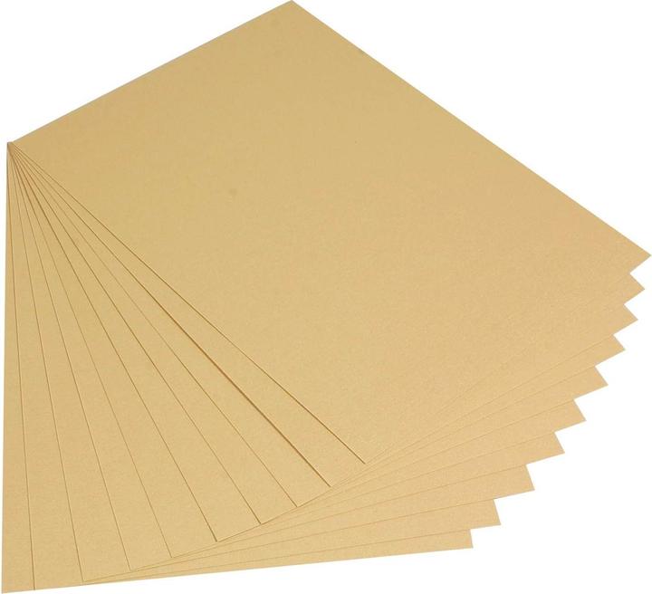 Produktbild Folia Tonkarton, (B)500 x (H)700 mm, 220 g/qm, gold matt (10 x)