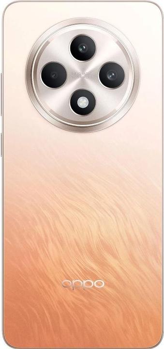 Actual product image OPPO Reno12 F 5G (256 GB, Amber Orange, 6.67", Dual SIM, 50 Mpx, 5G)