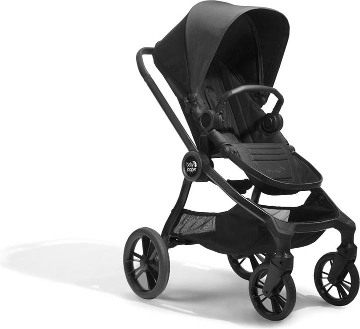 Produktbild Babyjogger Sehenswürdigkeiten der Stadt - Kinderwagen | Sattes Schwarz