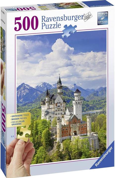 Produktbild Ravensburger Märchenhaftes Schloss (500 Teile)