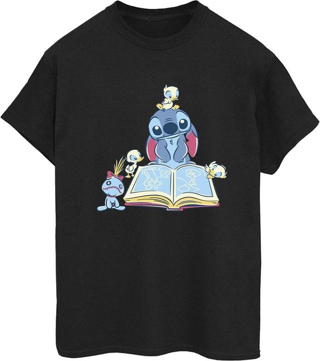 Produktbild Disney Lilo & Stitch Reading A Book TShirt (S)