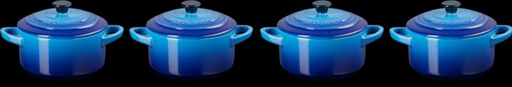 Actual product image Le Creuset Mini Cocotte Set AZURE