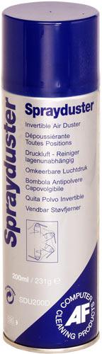 Actual product image AF Spray pattern