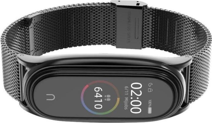 Image du produit Tech Išmaniosios apyrankės Xiaomi Mi Smart Band 5/6 dirželis, Juodos spalvos (Acier inoxydable)