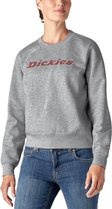 Dickies Felpa pesante con marchio Wordmark e scollo rotondo (M)