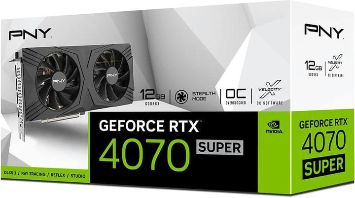Produktbild PNY GeForce RTX 4070 SUPER VERTO (12 GB)
