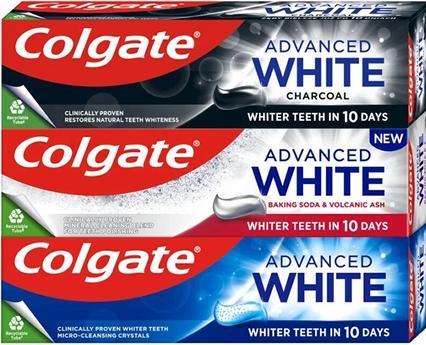 Colgate Advanced Mix Trio Whitening Toothpaste Set - 3 X 75 Ml