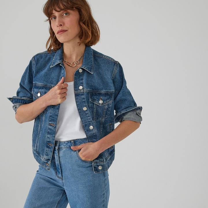 Image du produit La Redoute Collections Veste en jean emblématique (38, 40)