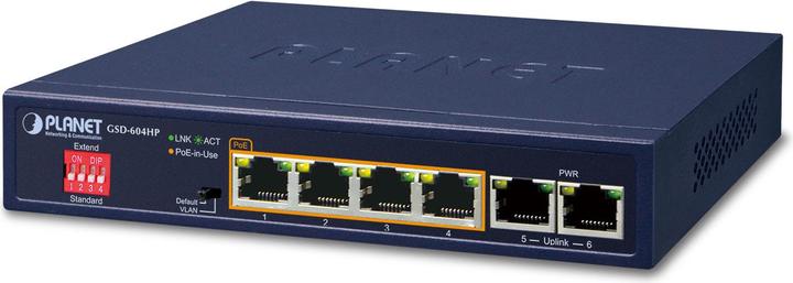 Immagine prodotto Planet Interruttore GSD-604HP (6 Porti)