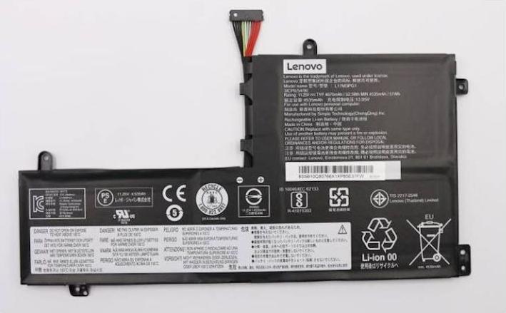 Actual product image Lenovo Battery 11.25V 52.5Wh 3 Cell (3 Cells)