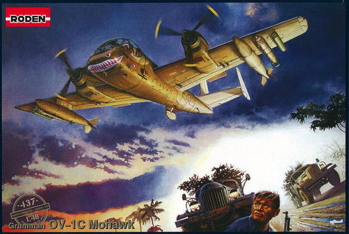 Actual product image Roden OV-1C Mohawk