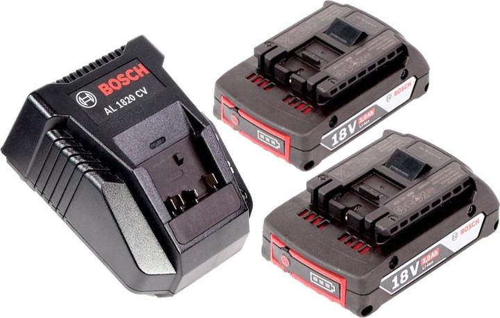 Produktbild Bosch Professional GLI 18V-300 Akku Lampe + 2x GBA 18 V 2,0 Ah Akku + AL 1820 CV Ladegerät (300 lm)