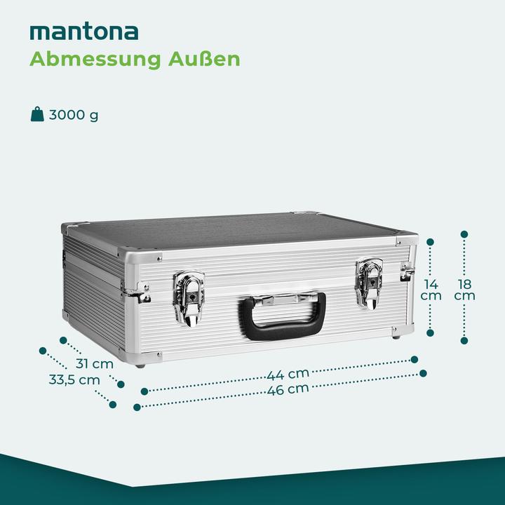 Actual product image mantona Aluminium photo case Basic M (Photo case)