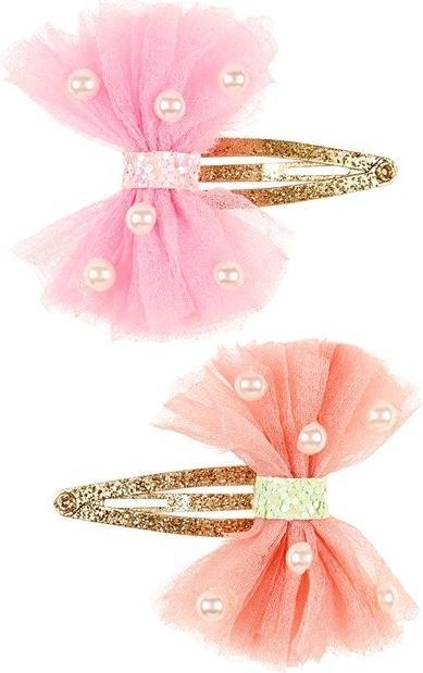 Immagine prodotto Souza per bambini fermaglio per capelli Karine rosa-corallo, 2 pezzi (2 pz.)