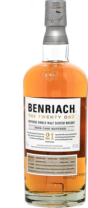 Actual product image BenRiach The Twenty One 21 Year Old (Scotch whisky, 1 x 70 cl)
