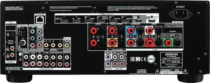 Actual product image Onkyo Tx-Nr737 (7.2 channels, AM, FM)