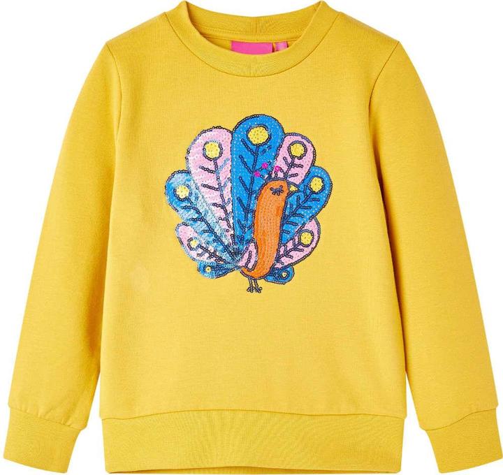 Image du produit VidaXL Sweatshirt pour enfants Ocre foncé 92,Composition : 95 % coton (92)