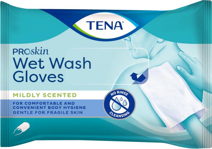 Produktbild Tena Wet Wash Glove parfümiert (8 x)