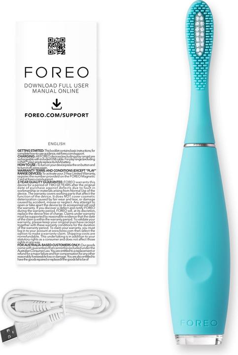 Actual product image Foreo Sonic toothbrush ISSA Kids True Blue Pony (Sonic toothbrush)