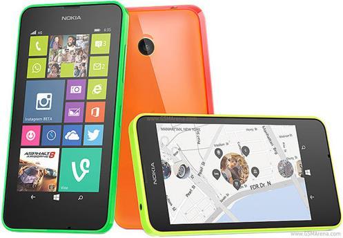 Nokia Lumia 635 (8 GB, Orange, 4.50", 5 Mpx, 4G)