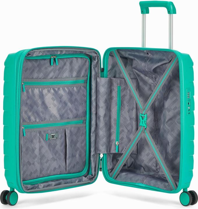 Immagine prodotto Roncato Skyline 2.0 Carrello cabina a 4 ruote da 55 cm con ripiegamento elastico (40 l, Bagaglio a mano (fino a 50 litri))