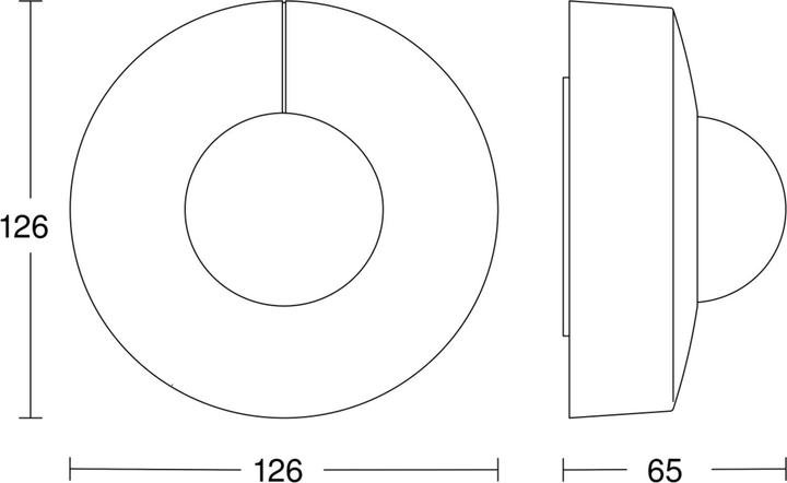 Actual product image Steinel Infrared sensor IS 3360 COM1 (40 m)