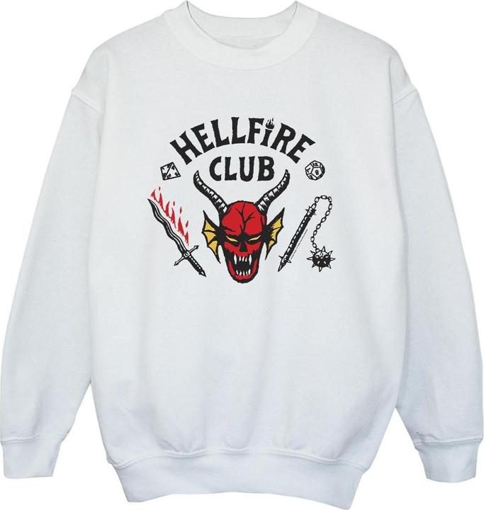 Netflix Stranger Things Hellfire Club Sweatshirt Jungen