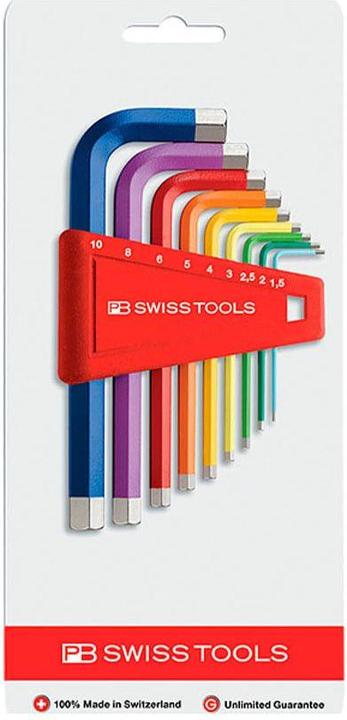 Image du produit PB Swiss Tools Jeu de clés Allen 1.5-10